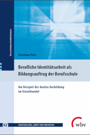 Cover des Buches Berufliche Identitätsarbeit als Bildungsauftrag de r Berufsschule